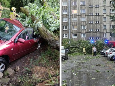 Gwałtowne burze uderzyły w Polskę. Synoptycy alarmują, najgorsze przed nami