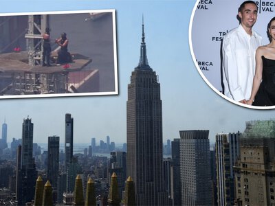 Weszli na szczyt Empire State Building i zaręczyli się. Romantyczny moment przerwała policja
