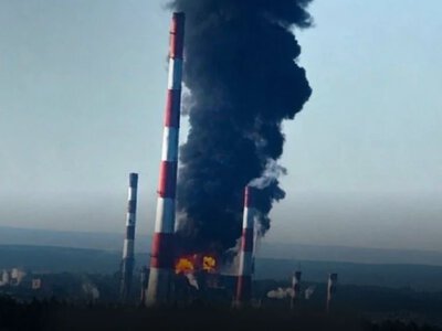Słupy dymu nad rosyjskimi obiektami strategicznymi. Pokazali skalę