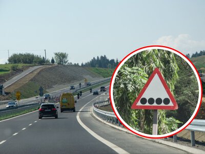 Kierowcy głowią się nad znakiem z czterema kropkami. Mało kto zna jego znaczenie