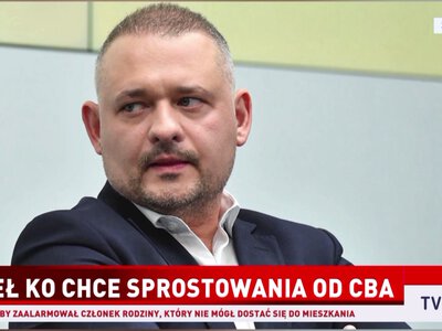 Wojciech Król wzywa CBA do przeprosin
