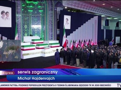 Iran żegna zabitego ajatollaha Chameneiego