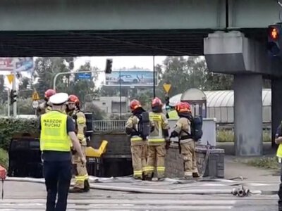 Poważny wypadek autobusu w Warszawie. Są poszkodowani