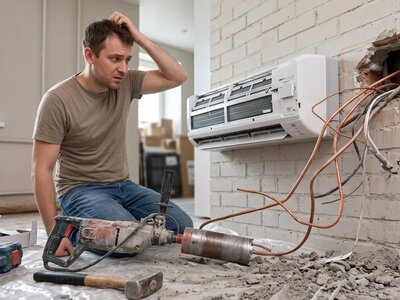 Chciałem sam zamontować klimatyzację w mieszkaniu. Podliczyłem koszty
