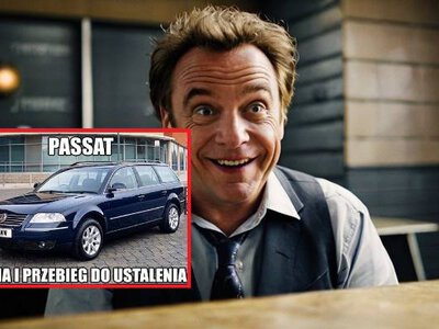 Passat - cena i przebieg do ustalenia. Najlepsze memy o samochodach
