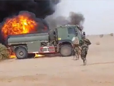 Rosyjscy najemnicy spod znaku Africa Corps w oblężeniu. Stracili śmigłowiec, odsiecz utknęła