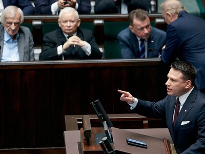 Obie Konfederacje mają razem większe poparcie niż PiS
