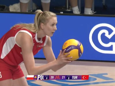 To zrobiło różnicę. Najlepsze asy serwisowe meczu Polska - Turcja [WIDEO]