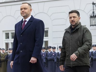 Nawrocki spotka się w środę z Zełenskim? Spróbują dopasować harmonogramy