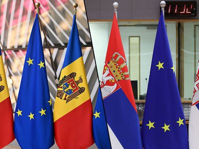 Dwie drogi do Unii. Europarlament nagradza Mołdawię, krytykuje Serbię