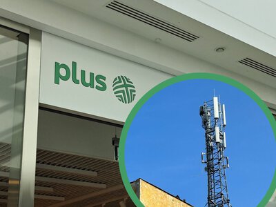 Plus: 492 stacje bazowe, nowe i ulepszone. Zasięg 5G rośnie