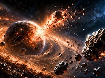 Planety rodziły się w kosmicznej demolce. Meteoryty świadkami brutalnych wydarzeń