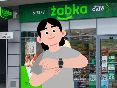 Zegarek zaprowadzi cię do najbliższej Żabki. Student ułatwił życie Polakom