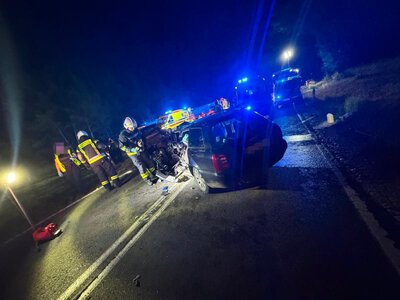 Wypadek pod Szczytnem. 17-latek bez prawa jazdy zginął na miejscu