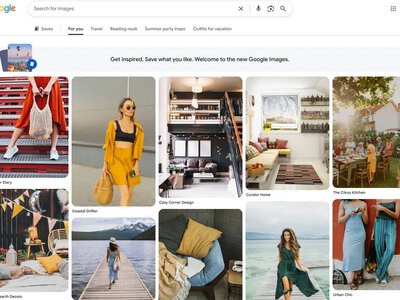 Google wywrócił do góry nogami wyszukiwarkę obrazów. Halo, Pinterest?