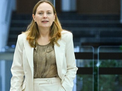 Lans ministry na Bałtyku. Wsiadła na statek ratunkowy i popłynęła zdobywać wiatraki