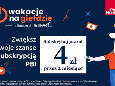 Inwestuj w Wakacjach na Giełdzie i wygrywaj z subskrypcją PB.pl 