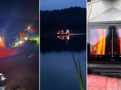 Tragiczny finał akcji nad jeziorem. Zostawił kluczyki i telefon na brzegu