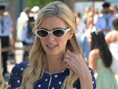 Nicky Hilton postawiła na groszki i koronkę od Self-Portrait. Zachwyciła
