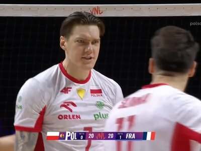 Kolejne zwycięstwo polskich siatkarzy. Tak pokonali Francję [WIDEO]