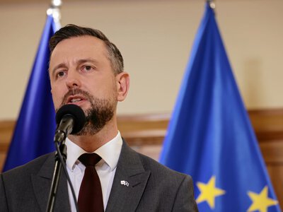 Szef MON po największym ataku Rosji na Kijów: Pokazuje oderwanie głosów przeciw wspieraniu Ukrainy
