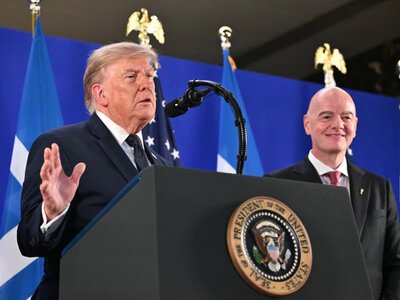 Trump pojawił się na finale MŚ. Zapytany o faworyta zaczął mówić o Messim