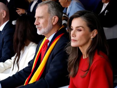 Finał Mistrzostw Świata 2026. Królowa Letizia kibicowała Hiszpanii w zjawiskowej czerwieni