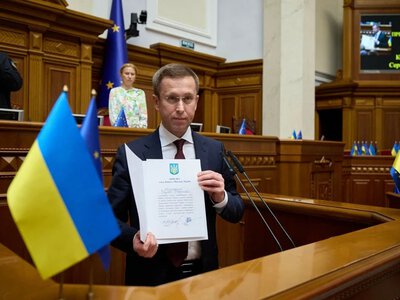Nowy premier Ukrainy podziękował Polsce. Omówiłem to z Tuskiem