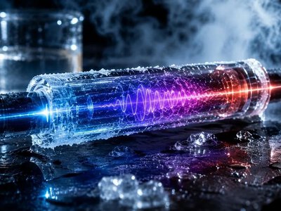 Zwykły światłowód połączony z zamrażarką. Wyszedł z tego cud techniki