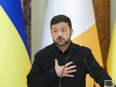 Zełenski dostał pytanie o kokainę i Macrona. Odpowiedział wprost