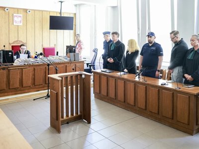 Sąd skazał ich razem z Łukaszem Żakiem. Do więzienia stawił się tylko jeden
