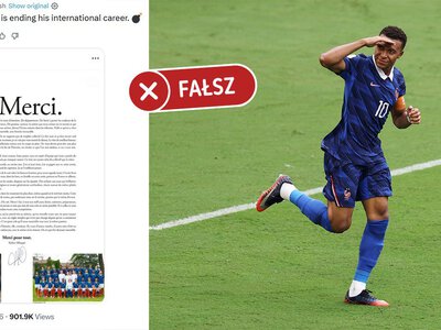 Mbappe po mundialu podziękował kibicom. To nie było pożegnanie