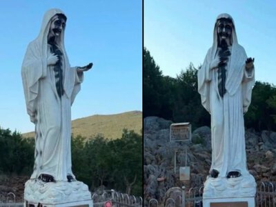 Akt wandalizmu w Medjugorie, zniszczono figurę Matki Boskiej. Polski wątek