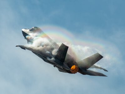Katastrofa w bazie lotniczej w USA. Rozbił się myśliwiec F-35
