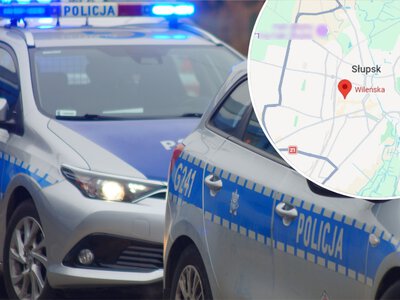 Niebezpieczny rajd ulicami Słupska. Zderzak czarnego BMW otarł się o moją rękę