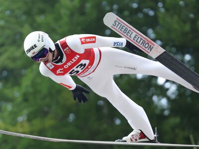 W Wiśle ruszyła letnia Grand Prix skoczków. Tomasiak w czołówce