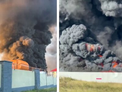 Ogromne kłęby dymu nad Rosją. Potężny atak Ukrainy, wiele celów w ogniu