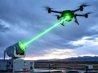 Napędzili śmigło zielonym laserem. Następny będzie dron