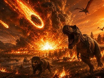 Dinozaury nie czekały na zimę. Świat spłonął w dwie godziny