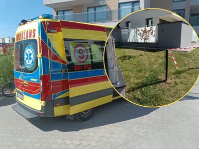 Dramatyczne sceny, czterolatka wypadła z balkonu. Matka była pod wpływem