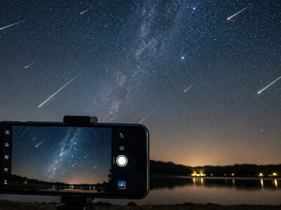 Jak i kiedy fotografować Perseidy 2026? Zrobisz to nawet telefonem