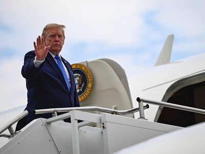 Wielkie ucieczki Donalda Trumpa. Ciężarówką z cateringiem przed Irańczykami, opancerzonym wózkiem spod lufy zamachowca