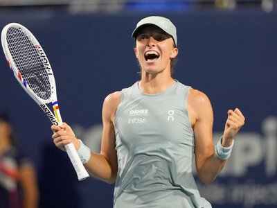 Halo, tu biuro rzeczy znalezionych w Toronto. Odnalazł się tenis Igi Świątek