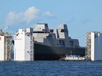 ORP „Wicher” już na wodzie. Wielki krok programu „Miecznik”