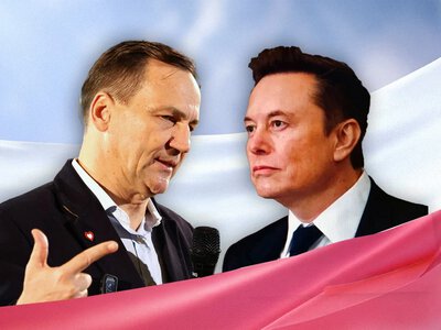 Sikorski grozi Muskowi za Starlinka. Przecież to piaskownica, nie polityka