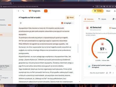 Sprawdziłam wykrywacz AI, który zachwycił internet. Czy można na nim polegać?