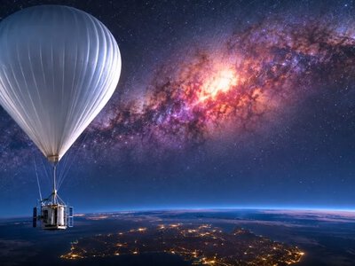 Gigantyczny balon zajrzał w serce Drogi Mlecznej. Złapał tajemniczą poświatę