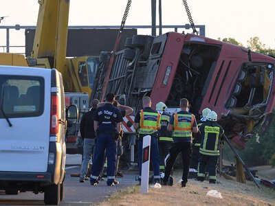Wypadek polskiego autokaru na Węgrzech. 12 osób nie żyje