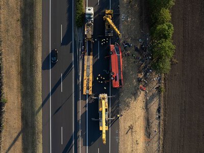 Wypadek polskiego autokaru na Węgrzech. 12 osób nie żyje