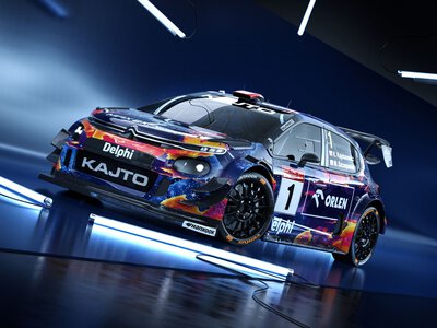 Wyjątkowy start Kajetanowicza, kosmiczne barwy auta WRC